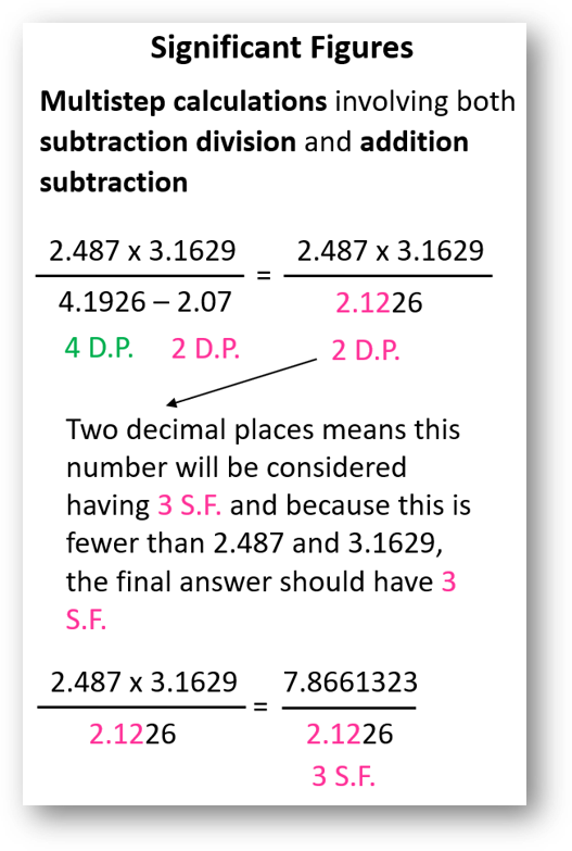 Multistep Calculations with Mixed Calculation