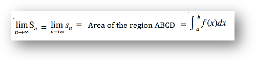 Definite integral area under the curve