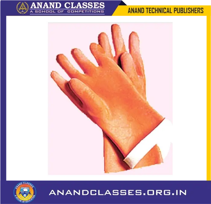 Substances with infinitely high electrical resistance, like rubber and wood, are insulators. They do not allow electricity to flow. Rubber gloves are used for protection