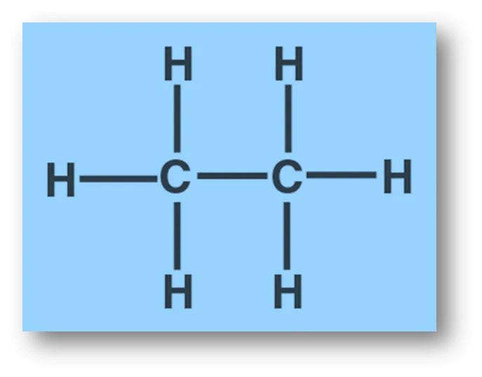 Ethane has 7 bond pairs but zero lone pair